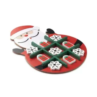 Christmas wooden tic tac toe - CX1568 (MOCN#05)
